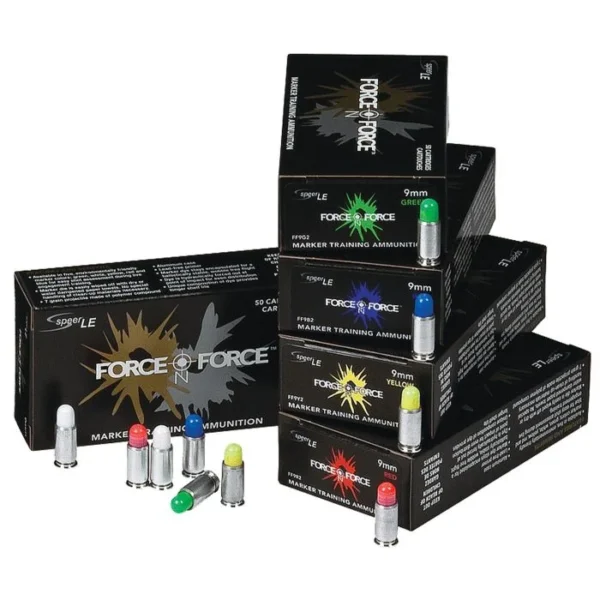 Force on Force 9mm 50 rounds/box