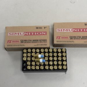 Simunition 9mm marking rounds 50 rnd